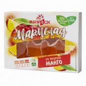  Мармелад желейный формовой на фруктозе "Со вкусом манго" Marmbox 170гр 